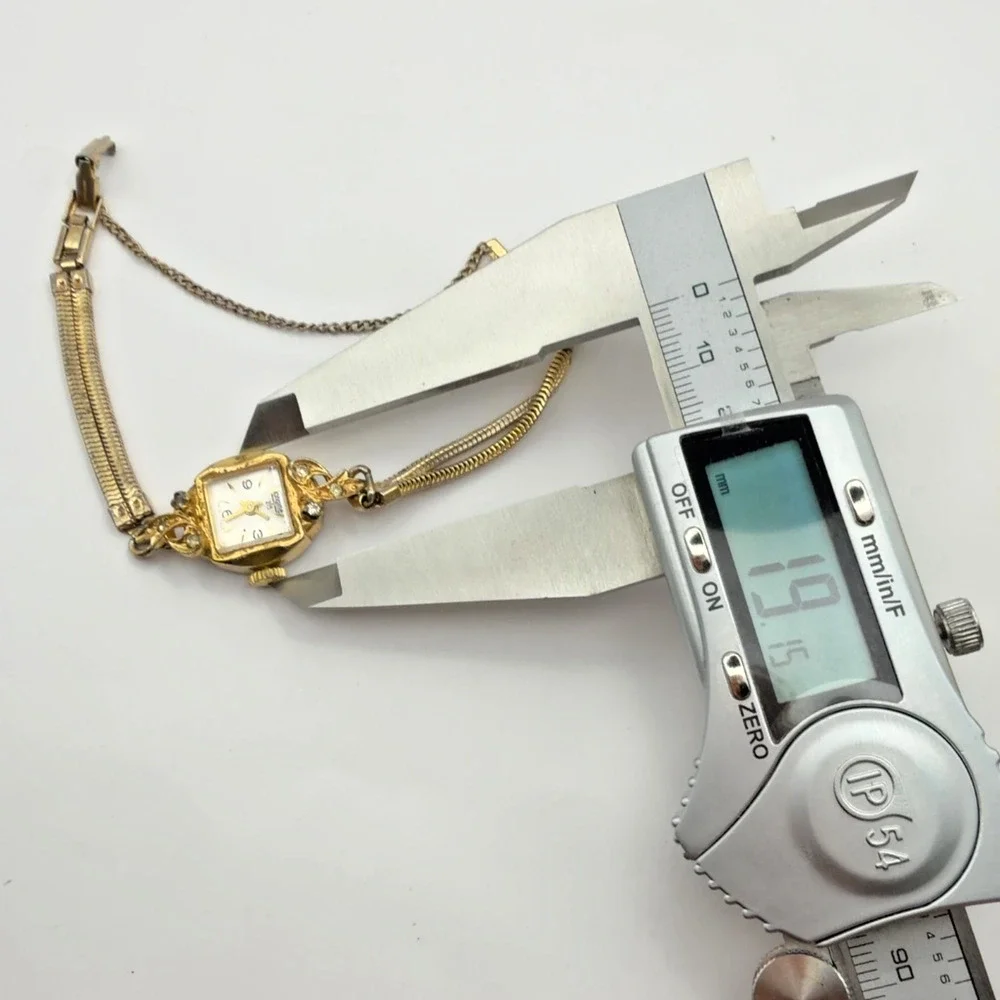 Vintage Longine 215 Ladies Swiss Manual Wind Bracelet Watch Parts